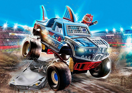 Pokaz kaskaderski Monster Truck Rekin Playmobil 70550