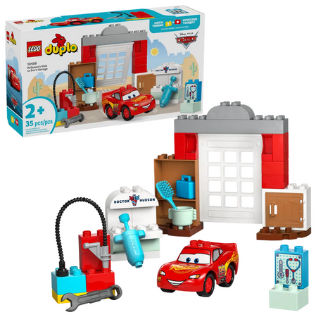 Lego 10456 Duplo Wizyta McQueena w warsztacie Wójta