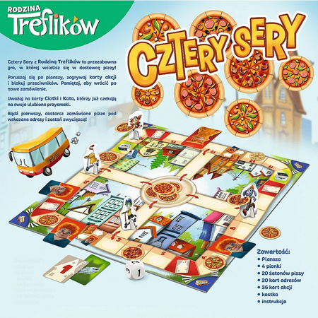 Trefl Gra Cztery Sery