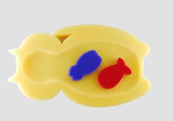 Materac do kąpieli niemowląt MAXI (mix wzorów i kolorów)