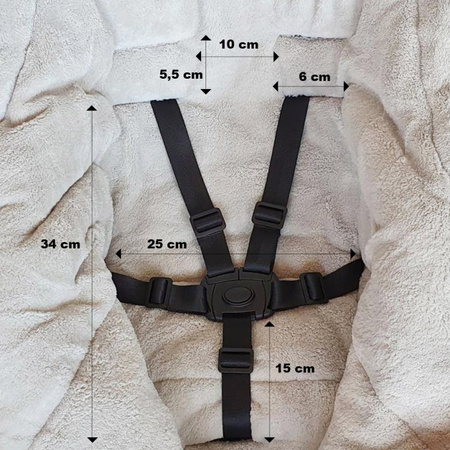 Petite&Mars Śpiworek zimowy 3w1 Jibot | Charcoal Grey