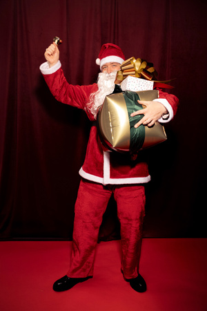 Strój Świętego Mikołaja Premium, rozmiar 170-190cm, mix