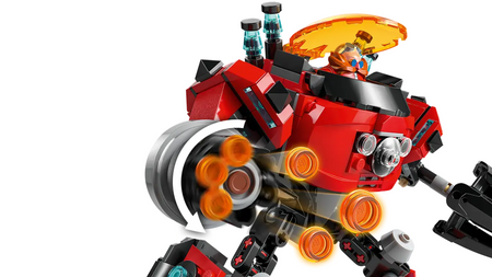 Lego 77005 Sonic Knuckles kontra Dr. Eggman w mechu Egg Crusher