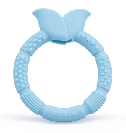 Gili Gums Gryzak Sensoryczny Kwiatek niebieski