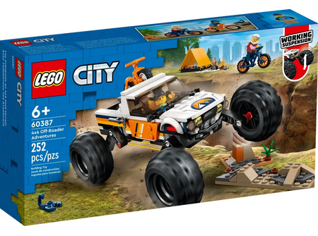 Lego 60387 City Przygody samochodem terenowym z napędem 4x4