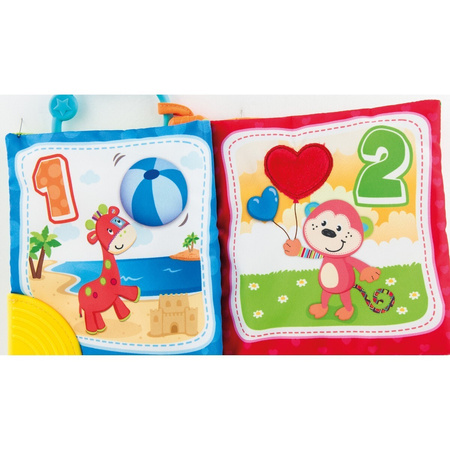 Smily Play Mali Kumple Sensoryczna Książeczka Gryzak