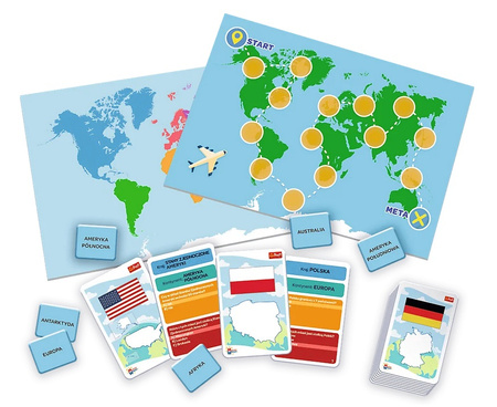 Trefl Gra Edukacyjna Państwa i Flagi/Mistrz Wiedzy