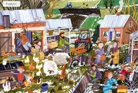 Rok na wsi. Magdalena Kozieł-Nowak