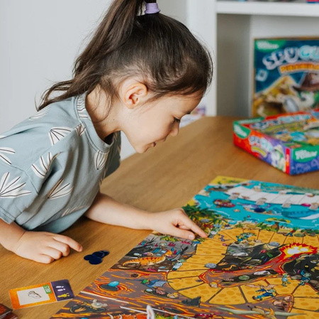 Trefl Gra rodzinna Spy Guy Junior Dinozaury