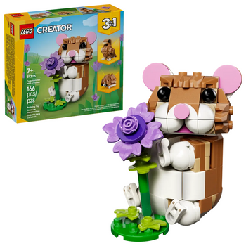Lego 31376 Creator 3w1 Uroczy chomik z kwiatkiem