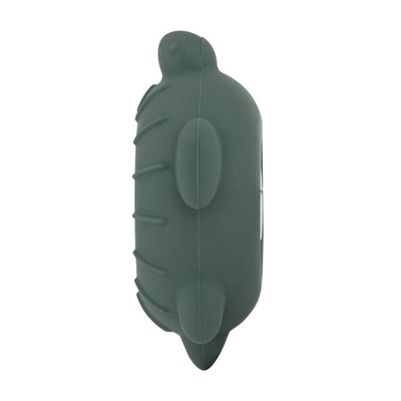 PETITE&MARS Silikonowy termometr cyfrowy do kąpieli Turtle Terry Misty Green