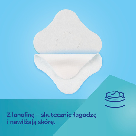 Canpol babies Kojące wkładki hydrożelowe na piersi z lanoliną 8 szt.