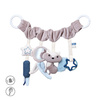 Babyono Zawieszka do wózka i fotelika RACCOON