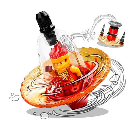 Lego 70688 Ninjago Szkolenie wojownika Spinjitzu Kaia