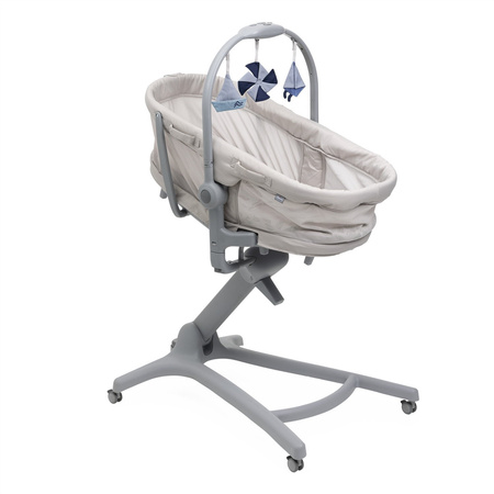 Chicco Baby Hug Pro 5w1 Beige Latte + materacyk i prześcieradło