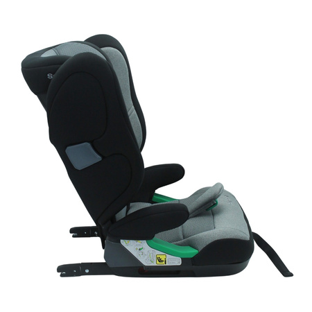 Sorino Fotelik samochodowy Ceres Light Grey 100 - 150 cm