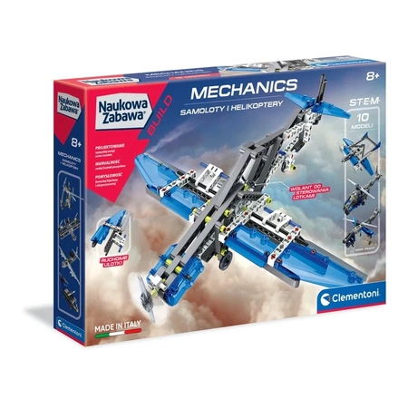 Clementoni Laboratorium Mechaniki - Samoloty i Helikoptery