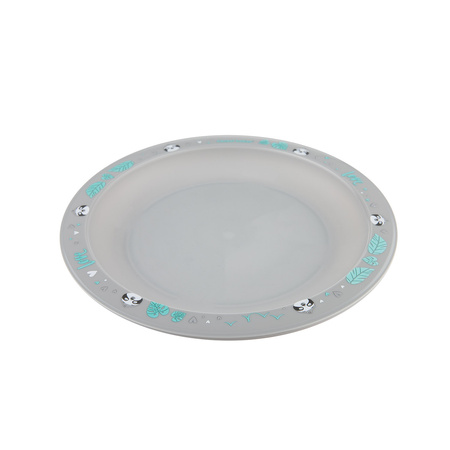 Canpol Babies Zestaw naczyń 2elem. EXOTIC ANIMALS Grey