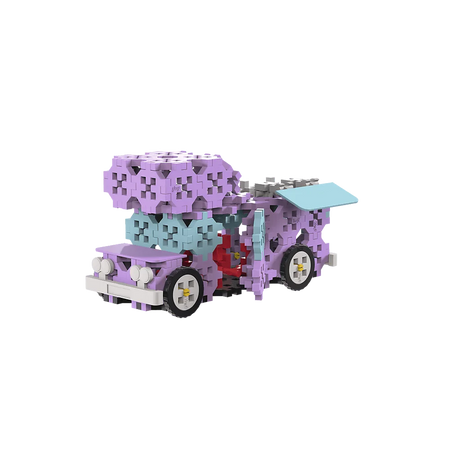 Zestaw klocków Connect 2w1: Kamper / Urocze autko