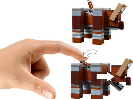 Najazd złosadników 21160 Lego Minecraft