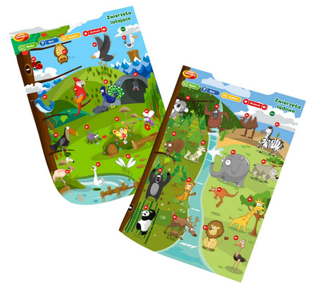 Dumel Discovery Edukacyjne plakaty - Zwierzęta i Zawody