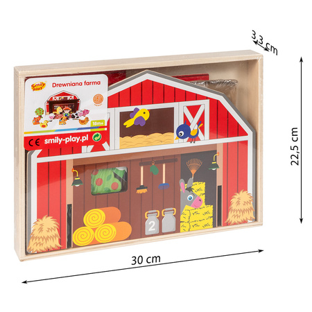 Smily Play Farma Drewniany Domek