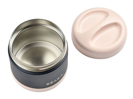 Beaba Pojemnik - termos obiadowy 500 ml light pink/night blue