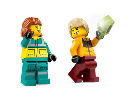 Lego 60403 City Karetka i snowboardzista