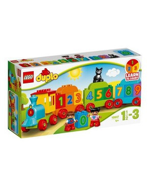 Pociąg z cyferkami Lego Duplo 10847