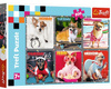 Trefl Puzzle Wesołe psy, 200 elementów