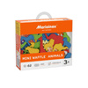 Marioinex Klocki zestaw Mini Waffle Animals 62 el