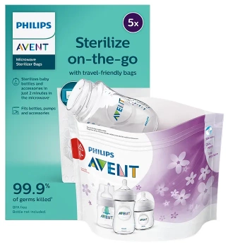 Philips Avent Torebki do sterylizacji w kuchence mikrofalowej 5 szt.