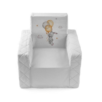 Albero Mio Fotelik Basic Print Króliczek
