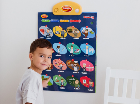 Dumel Discovery Edukacyjne plakaty - Zwierzęta i Zawody