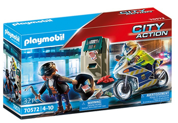 Playmobil 70572 Policyjny motor Pościg za przestępcą