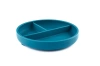 Baby In World Talerz trójdzielny silikonowy z przyssawką Ocean Blue