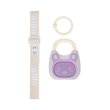 Alilo Odtwarzacz MP3 Pocket Bunny K1 fiolet+mięta