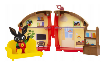 Bing Mini domek Binga + mebelki i figurka Binga