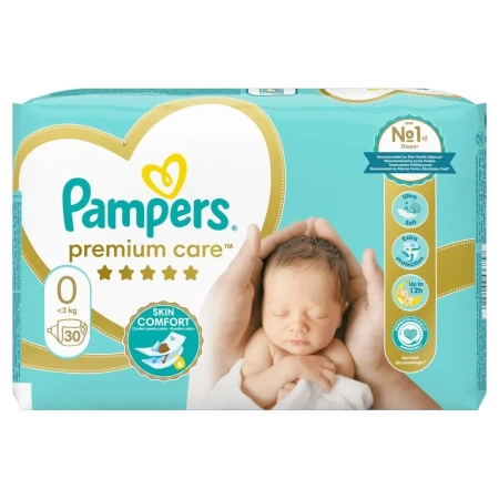 Pampers Pieluchy  Premium Care Rozmiar 0