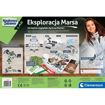 Clementoni Eksploracja Marsa Naukowa Zabawa