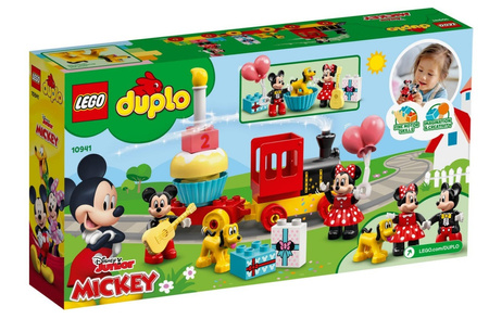 Lego Duplo 10941 Urodzinowy pociąg myszek Miki i Minnie