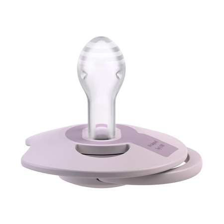 LOVI Smoczek silikonowy dynamiczny Prime 0-6m 1 szt. Lilac