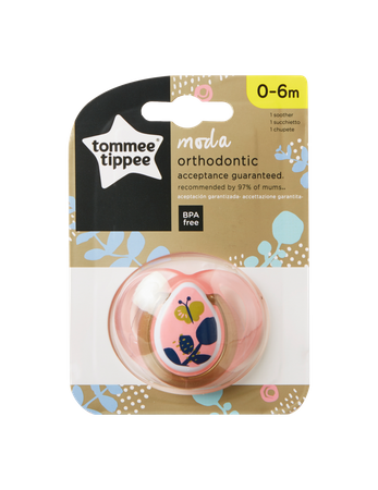 Tommee Tippee Smoczek uspokajający MODA 0-6m