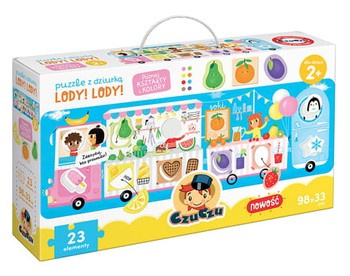 CzuCzu - Puzzle z dziurką. Lody! Lody!
