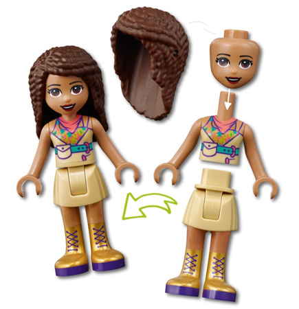 Balonem na ratunek tygrysowi 41423 Lego Friends