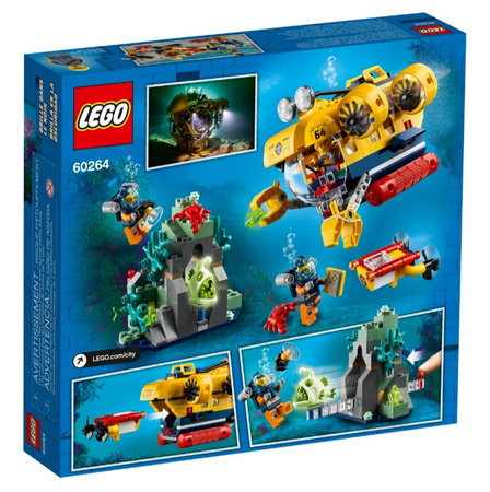 Łódź podwodna badaczy oceanu 60264 Lego City