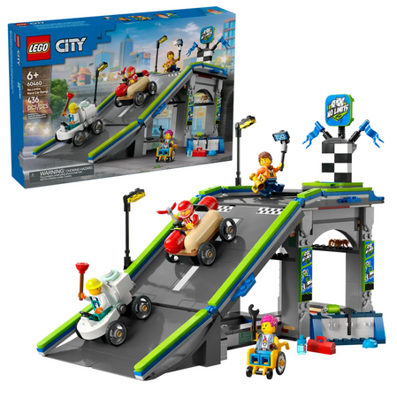 Lego 60460 City Bez granic: tor z rampami dla wyścigówek