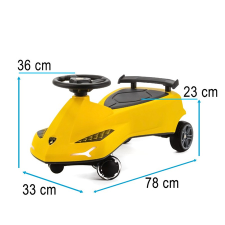 Adamex Jeździk Grawitacyjny Lamborghini Red