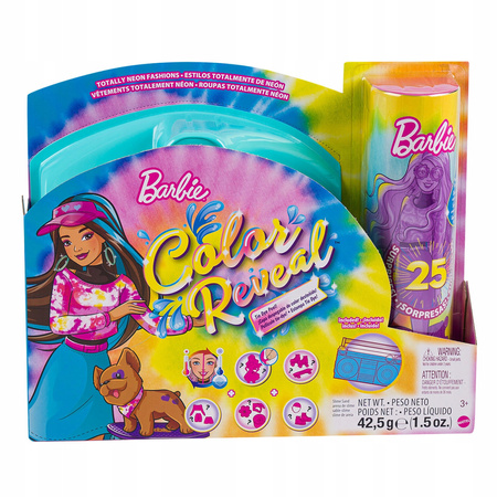 Lalka Barbie niespodzianka Color Reveal Totally Neon HCD28