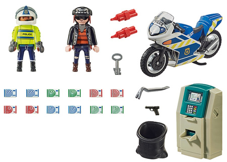 Playmobil 70572 Policyjny motor Pościg za przestępcą